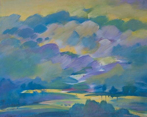 Stimmungslandschaft 2000
Acryl auf Leinwand 100x80 cm